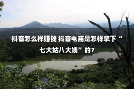 抖音怎么样赚钱 抖音电商是怎样拿下“七大姑八大姨”的？