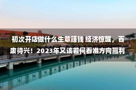 初次开店做什么生意赚钱 经济惊醒，百废待兴！2023年又该若何看准方向赢利？