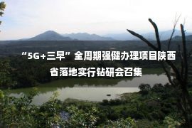  “5G+三早”全周期强健办理项目陕西省落地实行钻研会召集