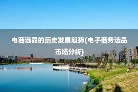 电商选品的历史发展趋势(电子商务选品市场分析)