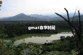 gmat自学时间