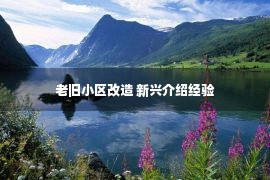 老旧小区改造 新兴介绍经验