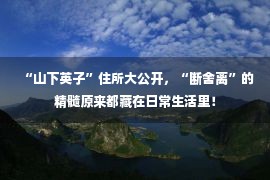 “山下英子”住所大公开，“断舍离”的精髓原来都藏在日常生活里！