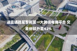 速卖通稳居智利第一大跨境电商平台 交易份额升至42%