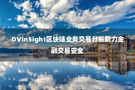 DVinSight区块链业务交易分析助力金融交易安全