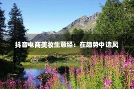 抖音电商美妆生意经：在趋势中造风