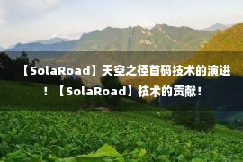 【SolaRoad】天空之径首码技术的演进！【SolaRoad】技术的贡献！