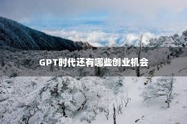 GPT时代还有哪些创业机会