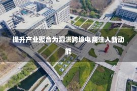 提升产业聚合为泗洪跨境电商注入新动能