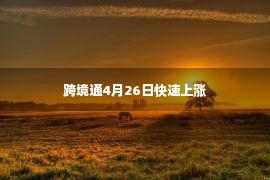 跨境通4月26日快速上涨