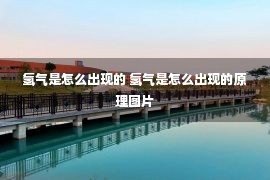 氢气是怎么出现的 氢气是怎么出现的原理图片