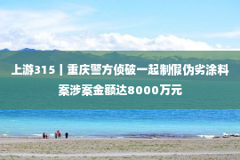 上游315丨重庆警方侦破一起制假伪劣涂料案涉案金额达8000万元