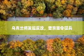 乌克兰将发起反攻，普京签令征兵