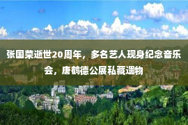 张国荣逝世20周年，多名艺人现身纪念音乐会，唐鹤德公展私藏遗物