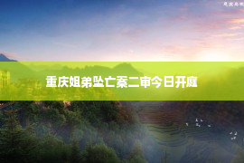 重庆姐弟坠亡案二审今日开庭