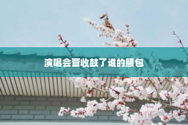 演唱会营收鼓了谁的腰包