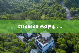 《116866》 永久档案……