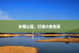 长租公寓，打造小资生活