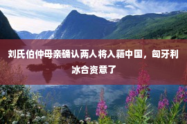 刘氏伯仲母亲确认两人将入籍中国，匈牙利冰合资意了