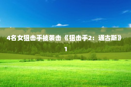 4名女狙击手被袭击 《狙击手2：通古斯》 1