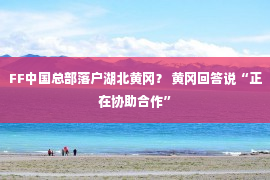 FF中国总部落户湖北黄冈？ 黄冈回答说“正在协助合作”