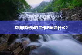 文物修复师的工作范围是什么？