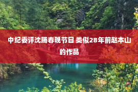 中纪委评沈腾春晚节目 类似28年前赵本山的作品