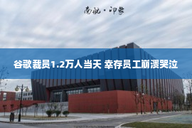 谷歌裁员1.2万人当天 幸存员工崩溃哭泣