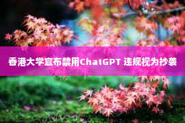 香港大学宣布禁用ChatGPT 违规视为抄袭