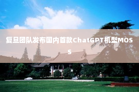 复旦团队发布国内首款ChatGPT机型MOSS