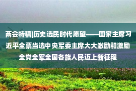 两会特稿|历史选民时代愿望——国家主席习近平全票当选中央军委主席大大激励和激励全党全军全国各族人民迈上新征程